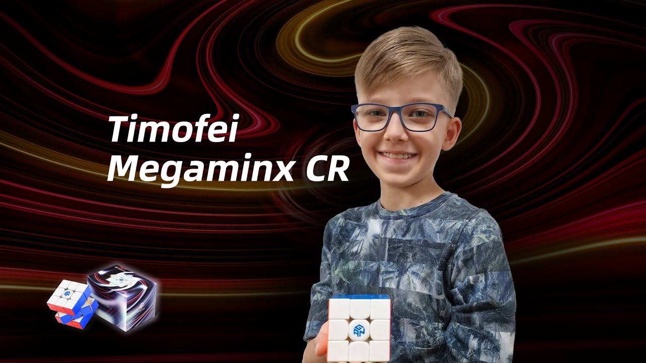 Timofei Tarasenko Megaminx 23.45s Single & 27.27s Average European Record