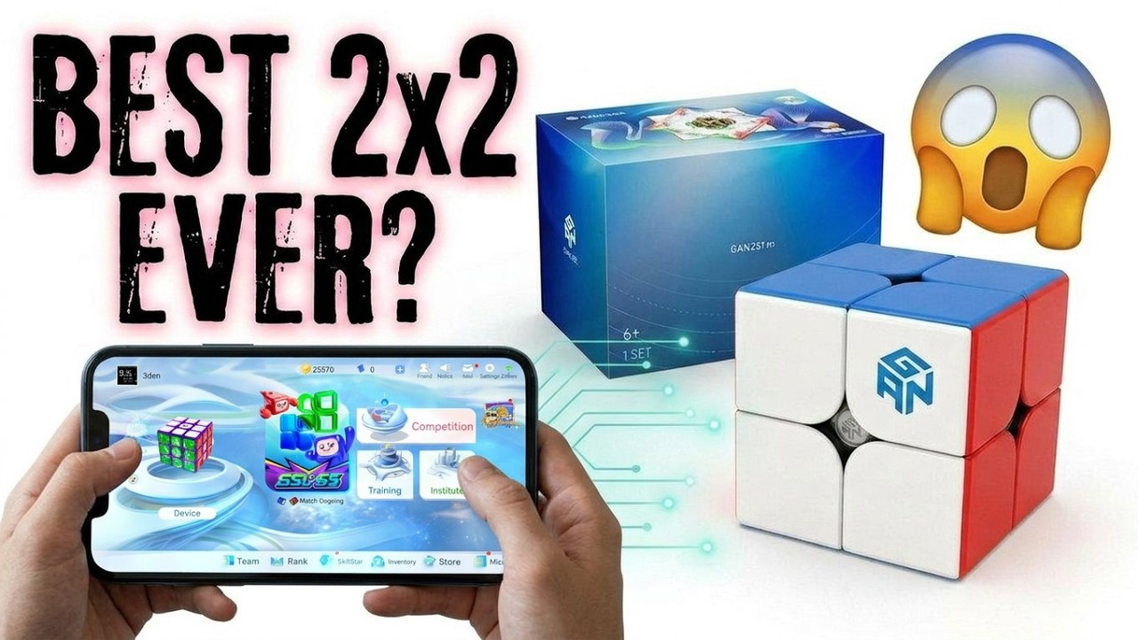 The BEST Smart 2x2 Ever? 😱 | GAN 251 ui Unboxing & Review