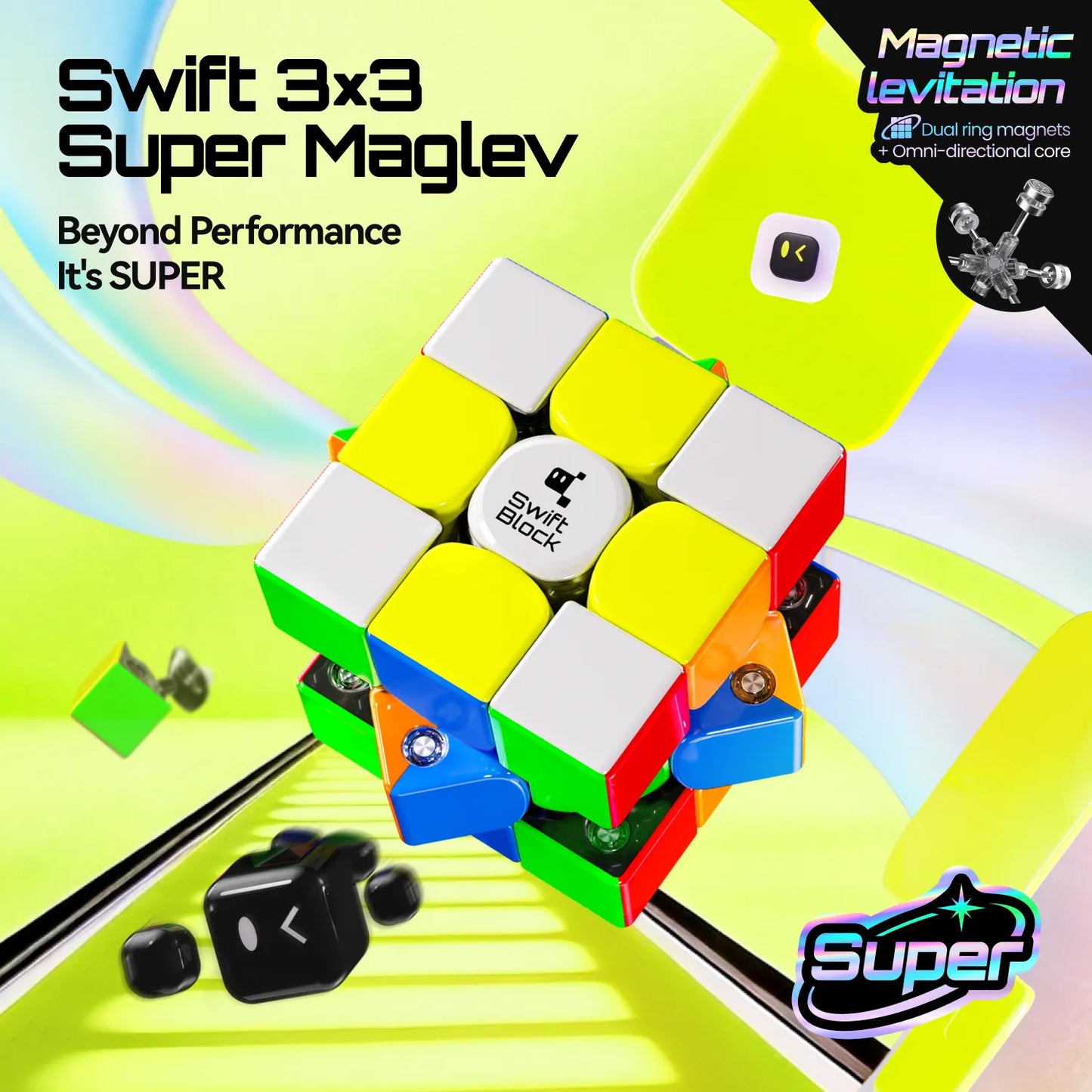 Swift Block 3x3 Super Maglev